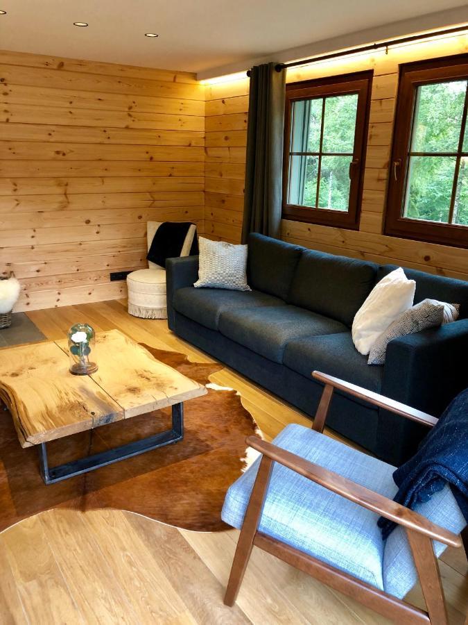 Chalet De Charme, Le "Caribou Lodge", Eifel Belge Bullange Exterior foto