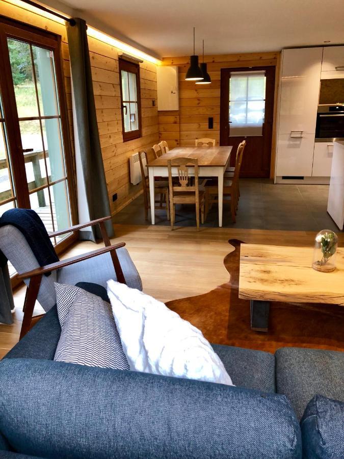 Chalet De Charme, Le "Caribou Lodge", Eifel Belge Bullange Exterior foto