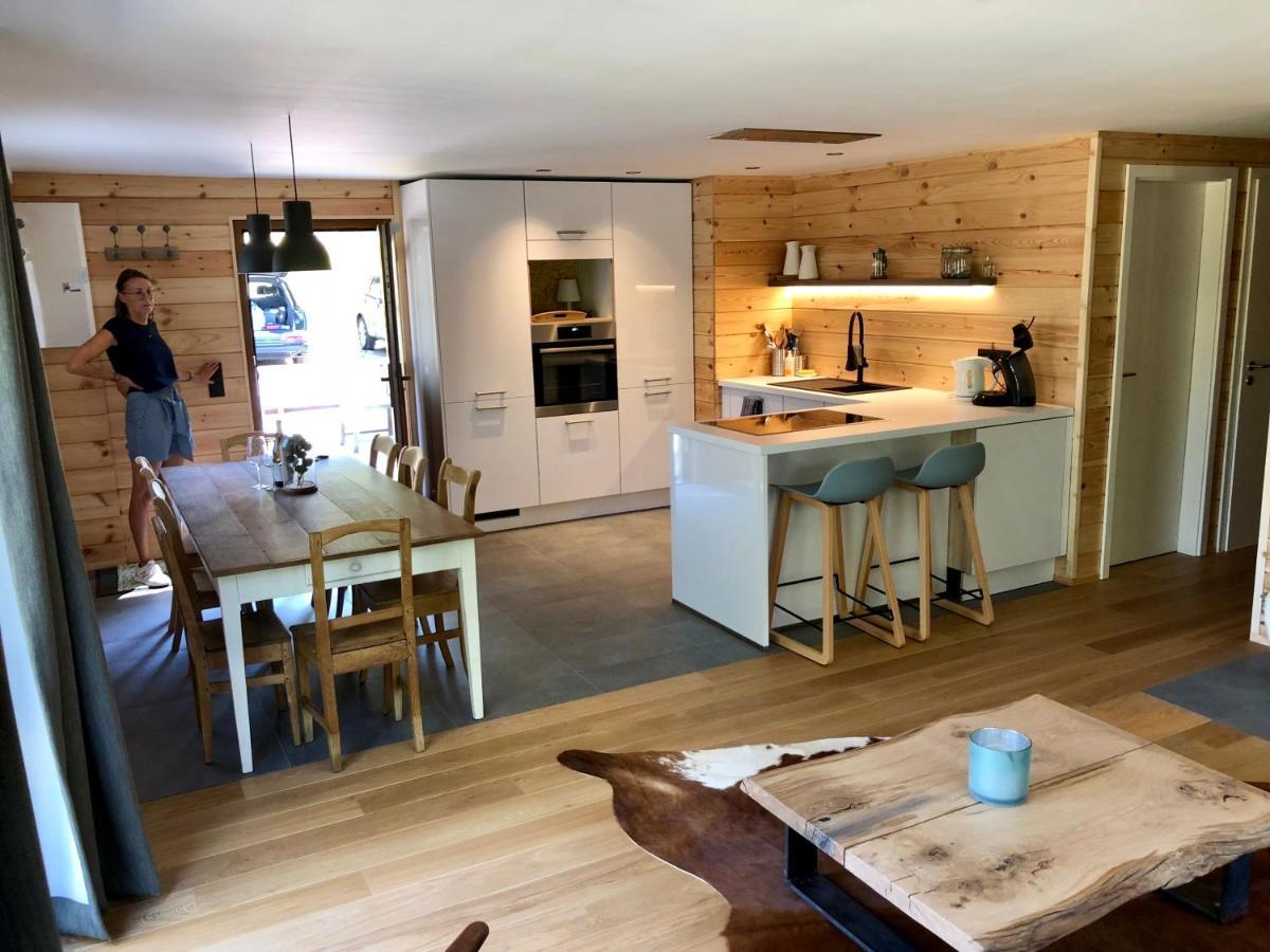 Chalet De Charme, Le "Caribou Lodge", Eifel Belge Bullange Exterior foto